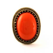 Anillo retro de ovalo - Imagen 2