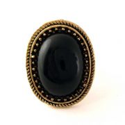 Anillo retro de ovalo - Imagen 3