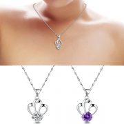 Dije de corona con brillante - Imagen 2