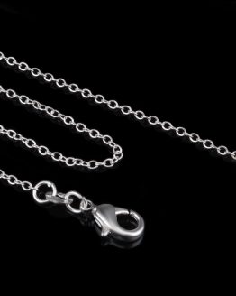 promotion-sale-wholesale-Price-50pcs-lot-Silver-Plated-1mm-Link-Rolo-Chains-16-18-20-22