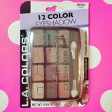 L.A Colors® Paleta de sombra de ojos 12 colores CBEP423 - Imagen 2
